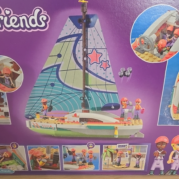 LEGO Friends Stephanie's Sailing Adventure Boat Set 41716 New/sealed - Picture 13 of 16